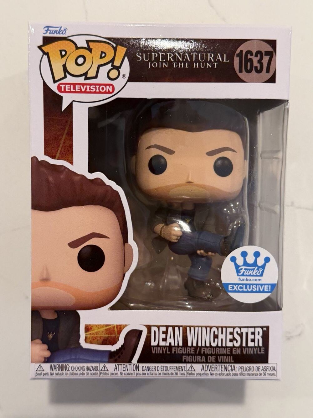 Funko POP Supernatural Dean Winchester #1637 Eye of the Tiger Funko Exclusive #4